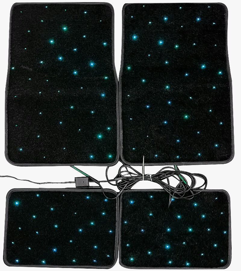 Starry sky LED doormats