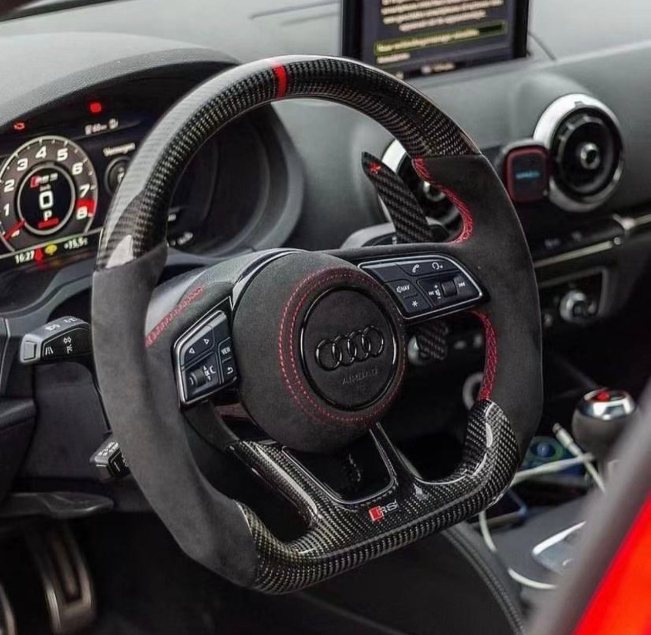 Audi S3/RS3 carbon steering wheel