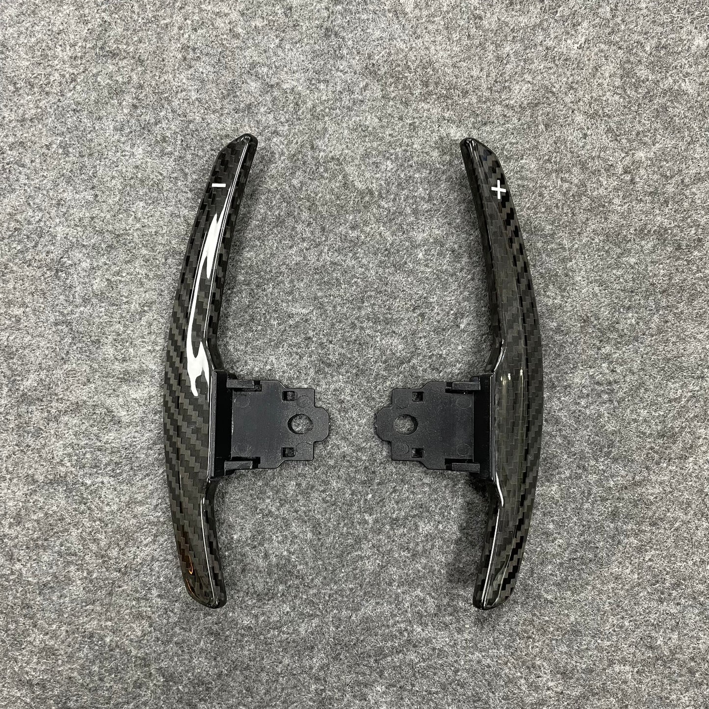 Carbon shift paddles BMW shiny (replacement)